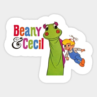 Colorful Beany & Cecil Sticker